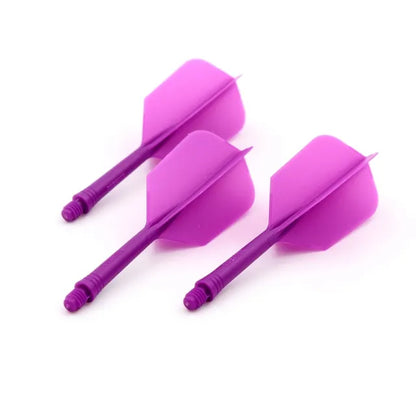 CUESOUL ROST AK5 Integrated Dart Shaft & Flight - Slim Shape - Medium - Purple