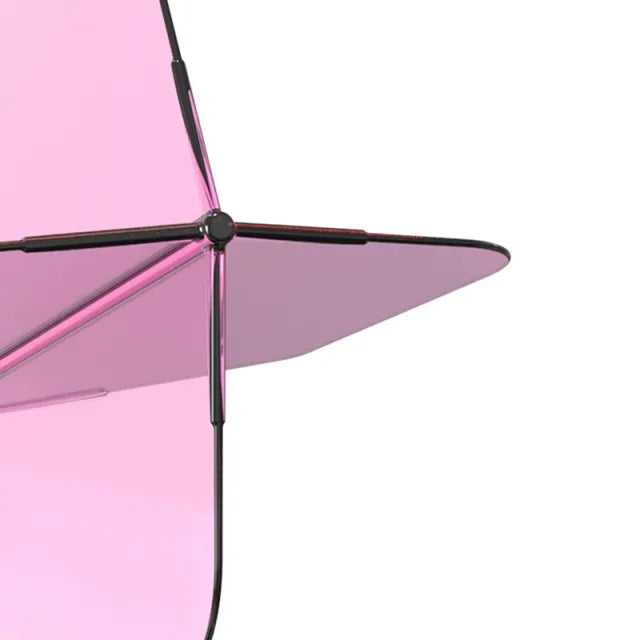 CUESOUL ROST 77 Integrated Dart Shaft & Flight - Big Wing Shape - Short - Transparent Pink