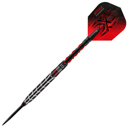 Harrows Atrax - Steel Tip Darts - 95% Tungsten - 22g