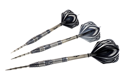 Shot Birds of Prey Falcon Steel Tip Dart Set-90% Tungsten Barrels-23gm