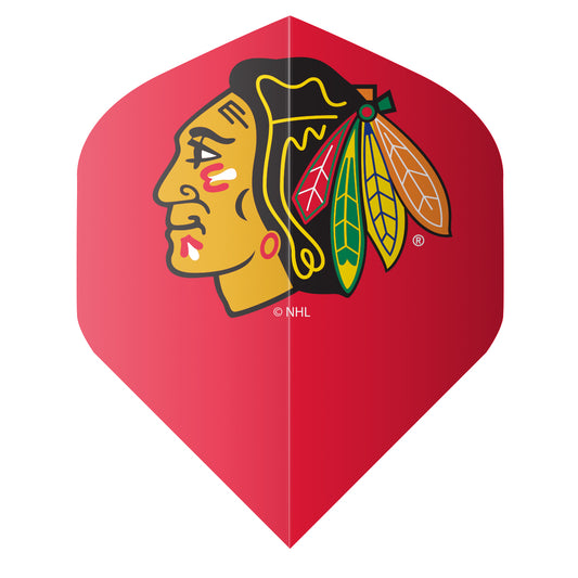 Shot NHL Chicago Blackhawks Flight Set Red