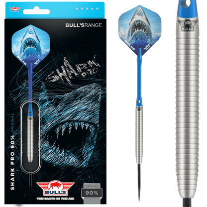 Bull's NL Shark Pro Original 90% Tungsten 21 gram Steel Tip Dart Set