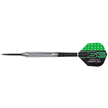 Harrows Dimplex S3 Darts - Steel Tip Darts - 90% Tungsten - 22g Tapered