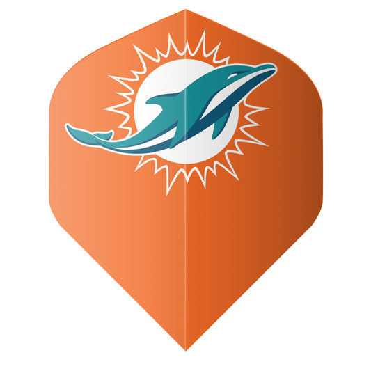 Shot NFL Miami Dolphins Flight Set Orange