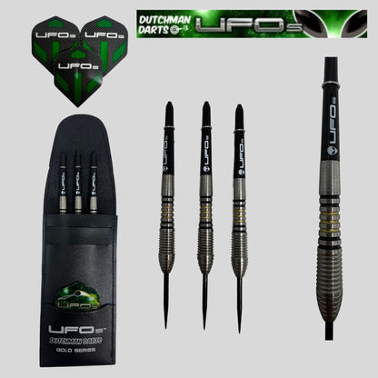 Dutchman Darts UFO Gold Series Style E 25 gram 90% Tungsten alloy