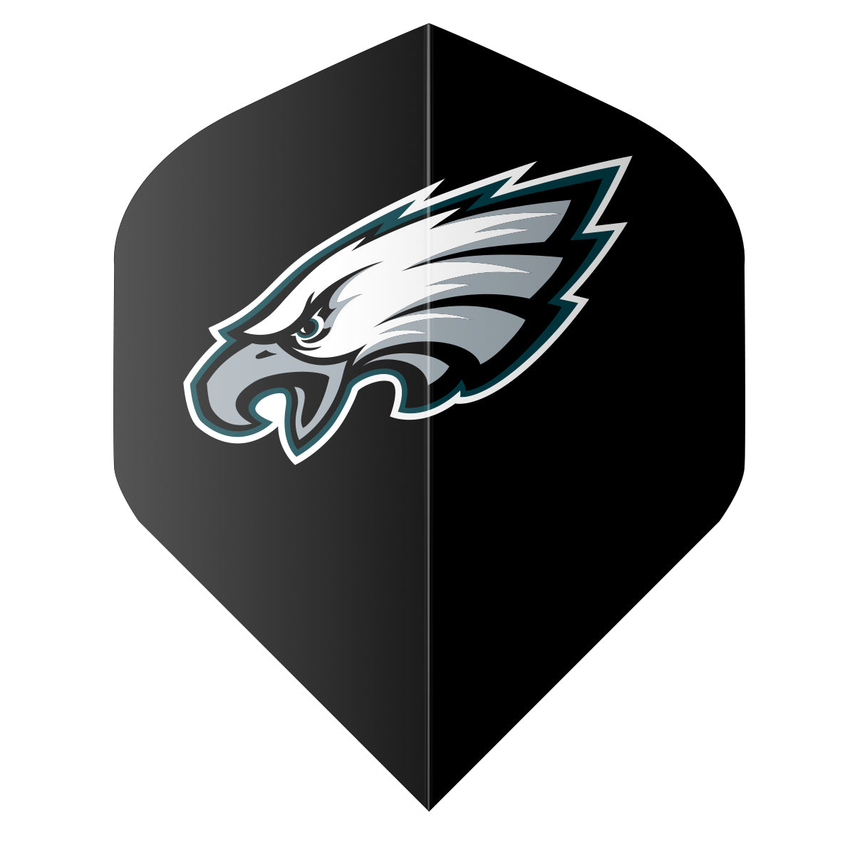 Shot NFL Philadelphia Eagles Flight Set Black – Mack Darts