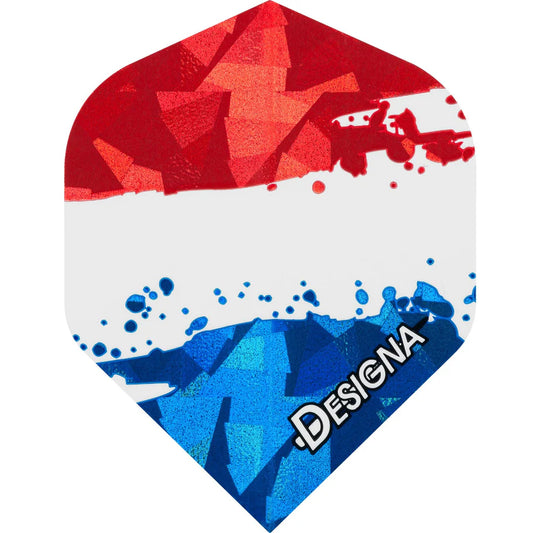 Designa Patriot Dart Flights - Hologram - Standard - Netherlands