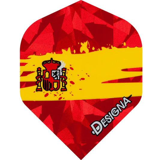 Designa Patriot Dart Flights - Hologram - Standard - Spain