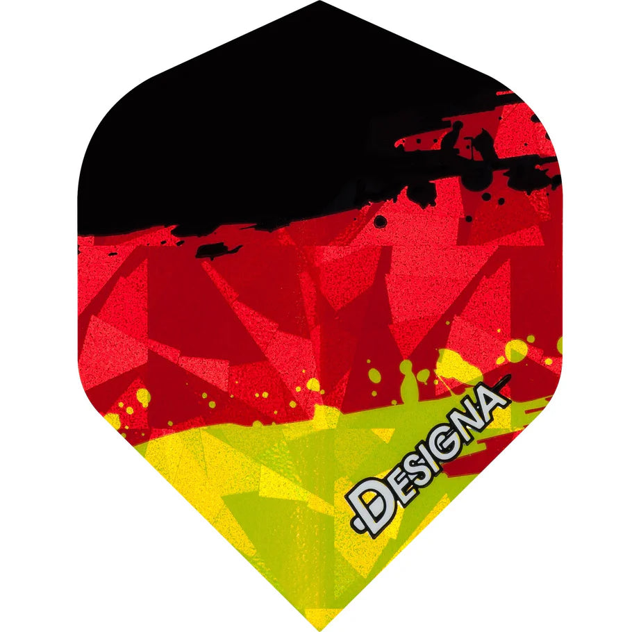 Designa Patriot Dart Flights - Hologram - Standard - Germany