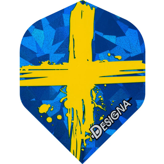 Designa Patriot Dart Flights - Hologram - Standard - Sweden