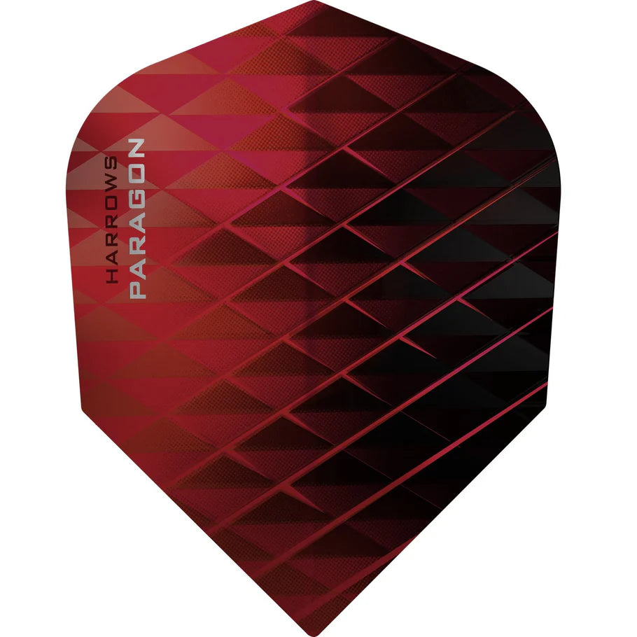 Harrows Prime Paragon Red Standard Dart Flights