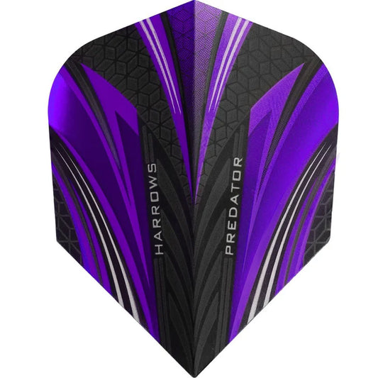 Harrows Prime Predator Purple Standard Dart Flights