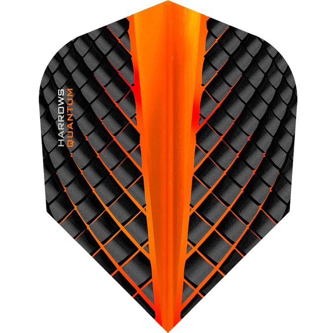 Harrows Quantum Orange Standard Dart Flights