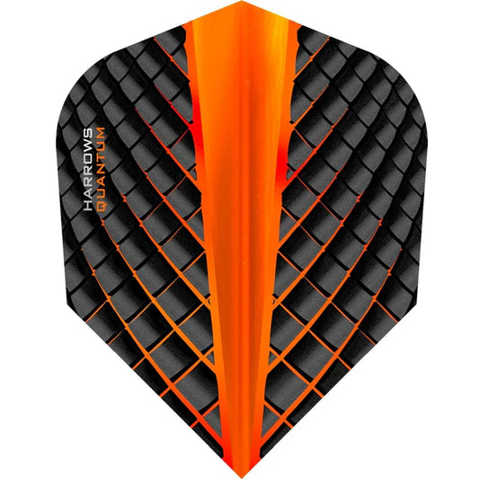 Harrows Quantum Orange Standard Dart Flights