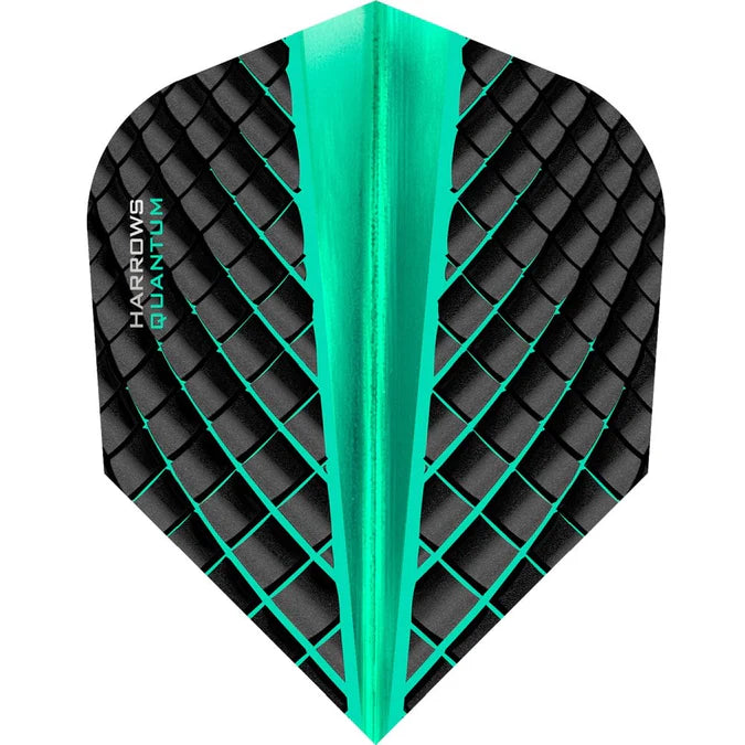 Harrows Quantum Jade Standard Dart Flights