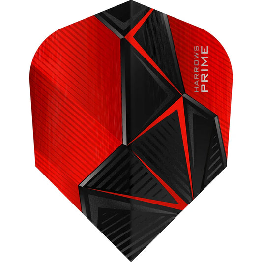 Harrows Prime Red Rival Standard Dart Flights