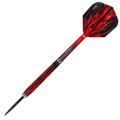 Harrows Fire Inferno - Steel Tip Darts - 90% Tungsten - 26g