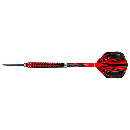 Harrows Fire Inferno - Steel Tip Darts - 90% Tungsten - 26g