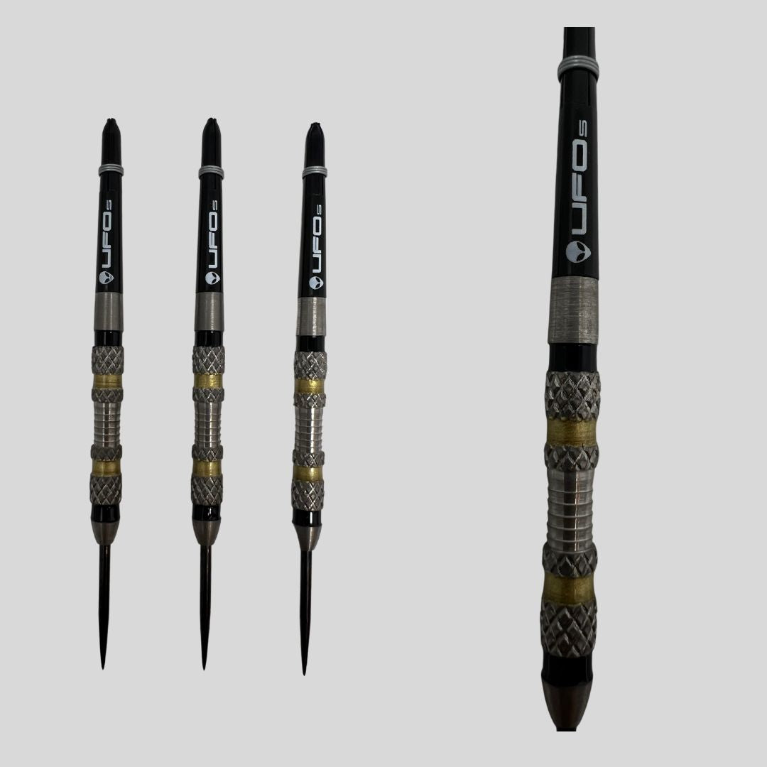 Dutchman Darts UFO Gold Series Style G 30 gram 90% Tungsten alloy