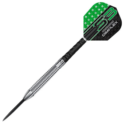 Harrows Dimplex S3 Darts - Steel Tip Darts - 90% Tungsten - 22g Tapered