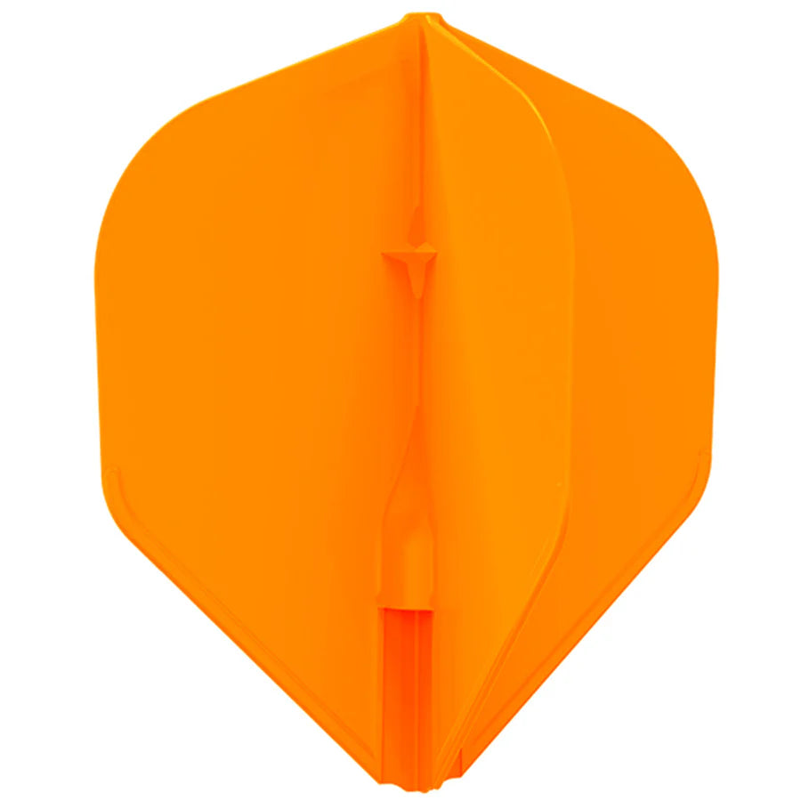 L-Style EZ Dart Flights - L1 Standard Neon Orange