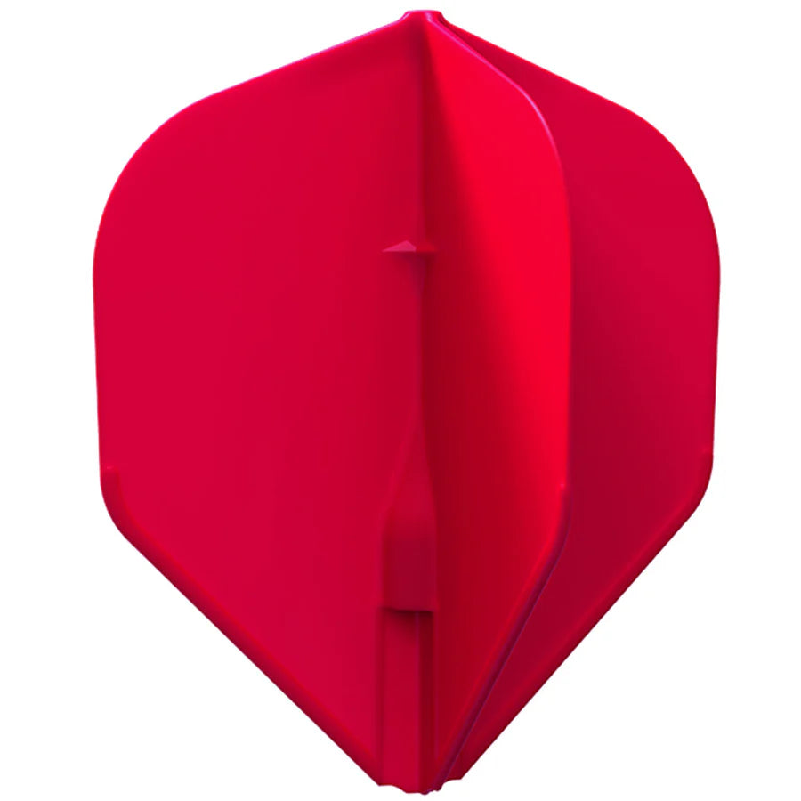 L-Style EZ Dart Flights - L1 Standard Red