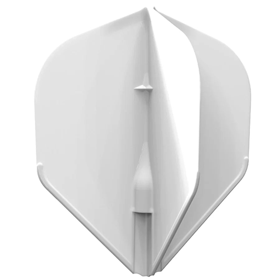 L-Style EZ Dart Flights - L1 Standard White