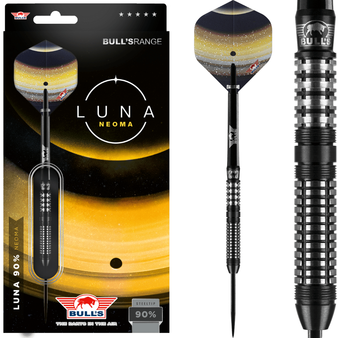 Bull's NL Luna Neoma 90% Tungsten 24 gram Steel Tip Dart Set