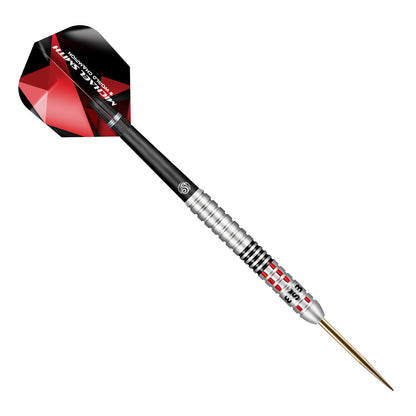 Shot Michael Smith Achieve Steel Tip Dart Set-90% Tungsten Centre Weighted-24gm