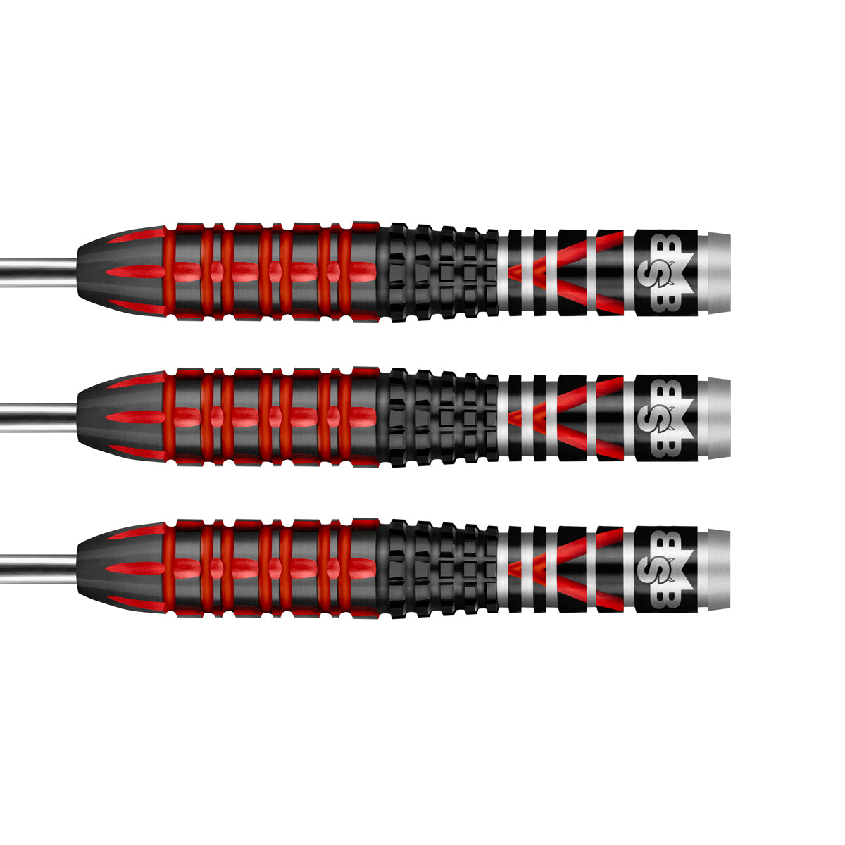 Shot Michael Smith Tenacious Steel Tip Dart Set-90% Front Weighted-23gm