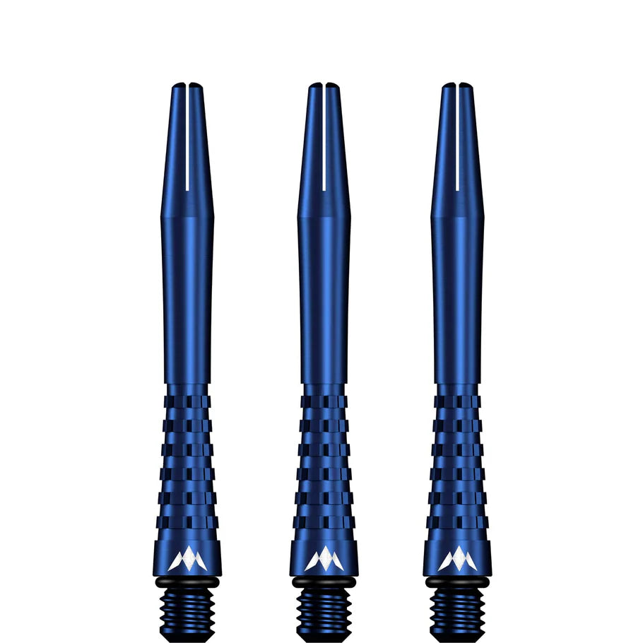 Mission Atom13 Aluminum Shafts - Anodized Metal Stems  - Blue - Tweenie