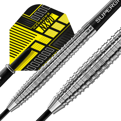 Harrows NX90 - Steel Tip Darts - 90% Tungsten - 21g