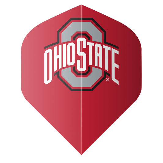 Shot NCAA Ohio State Buckeyes Flight Set Red