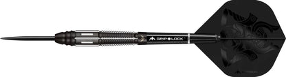 MISSION KURO DARTS - STEEL TIP - M4 - BLACK Rear Taper 23g