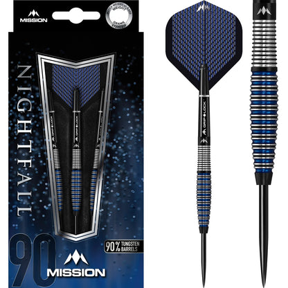 Mission Nightfall Darts - Steel Tip - M4 - Curved 26g