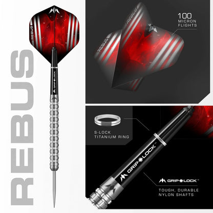 Mission Rebus Darts - Steel Tip - M3 - Linear Grip 23g