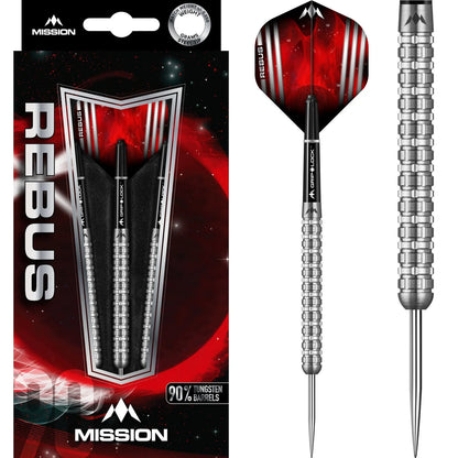 Mission Rebus Darts - Steel Tip - M3 - Linear Grip 23g