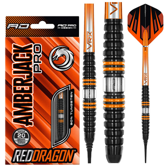 Red Dragon Amberjack Pro 2 18 gram barrel/20 gram full 90% Tungsten SOFT TIP