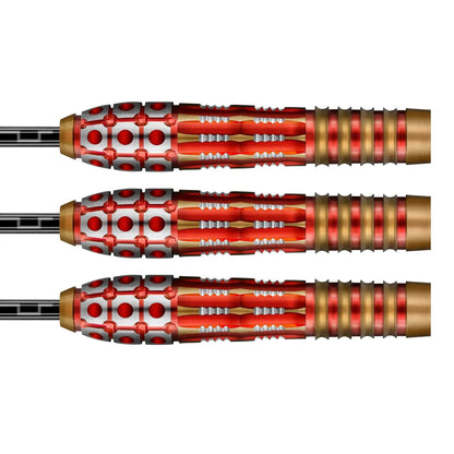 Shot Roman Empire Centurion Steel Tip Dart Set-90% Tungsten Barrels-23gm