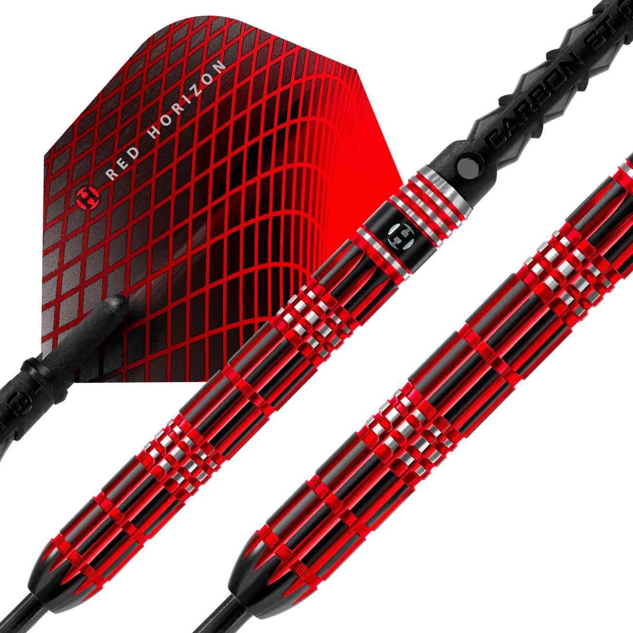 Harrows Red Horizon - Steel Tip Darts - 90% Tungsten - 23g