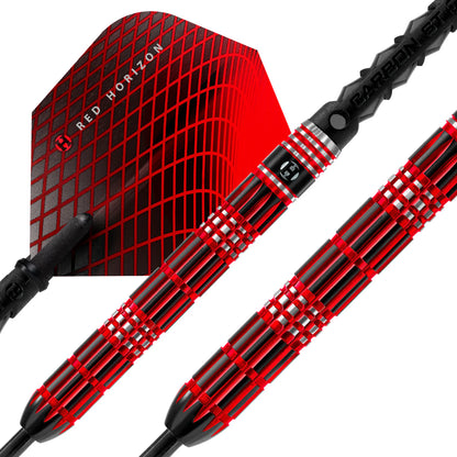 Harrows Red Horizon - Steel Tip Darts - 90% Tungsten - 21g