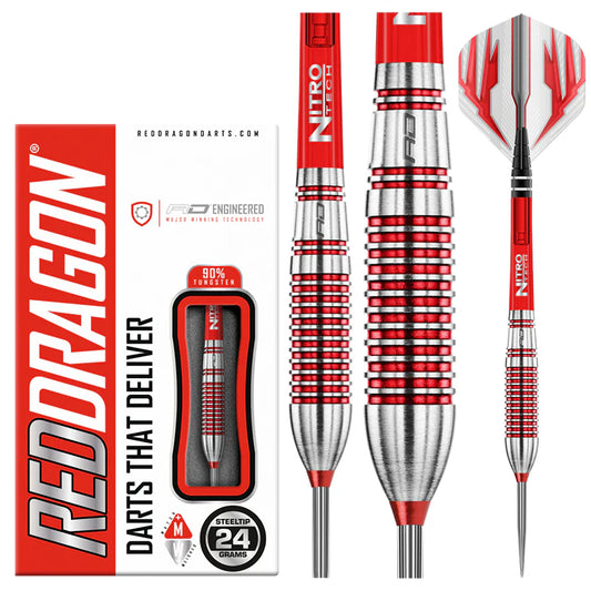 Red Dragon Reflex Steel Tip 24 gram 90% Tungsten