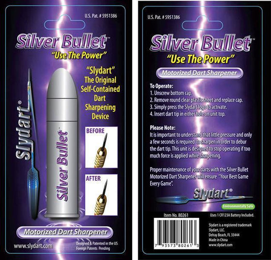 Shot Slydart Silver Bullet Motorized Dart Sharpener