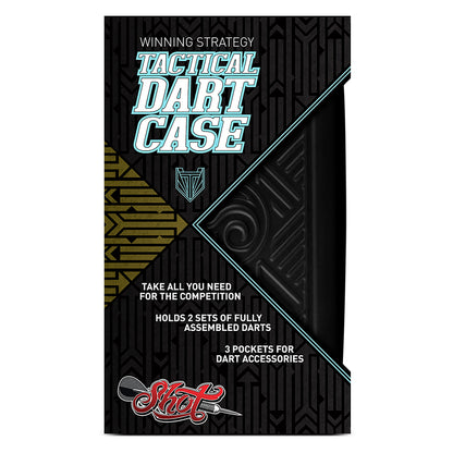 Shot Tactical Darts Case-Two Set Dart Wallet-Black