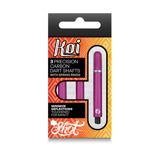 Shot Koi Carbon Dart Shaft - Pink - Short