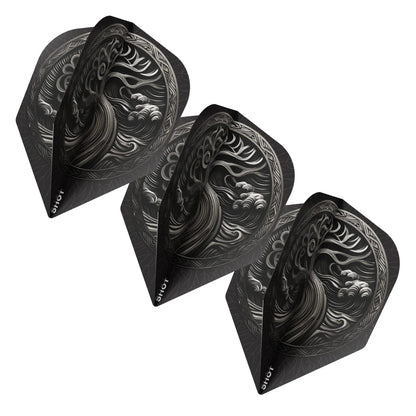 Shot Celt Toranos Dart Flight Set Small Standard