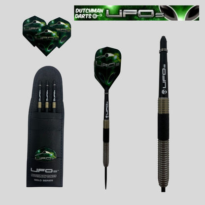 Dutchman Darts UFO Gold Series Style C 22 gram 90% Tungsten alloy