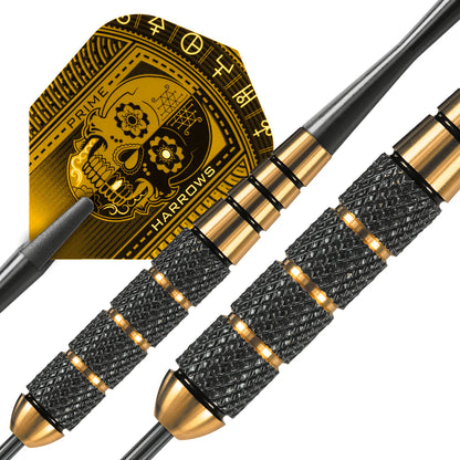 Harrows VooDoo - Steel Tip Darts - Brass - 19g