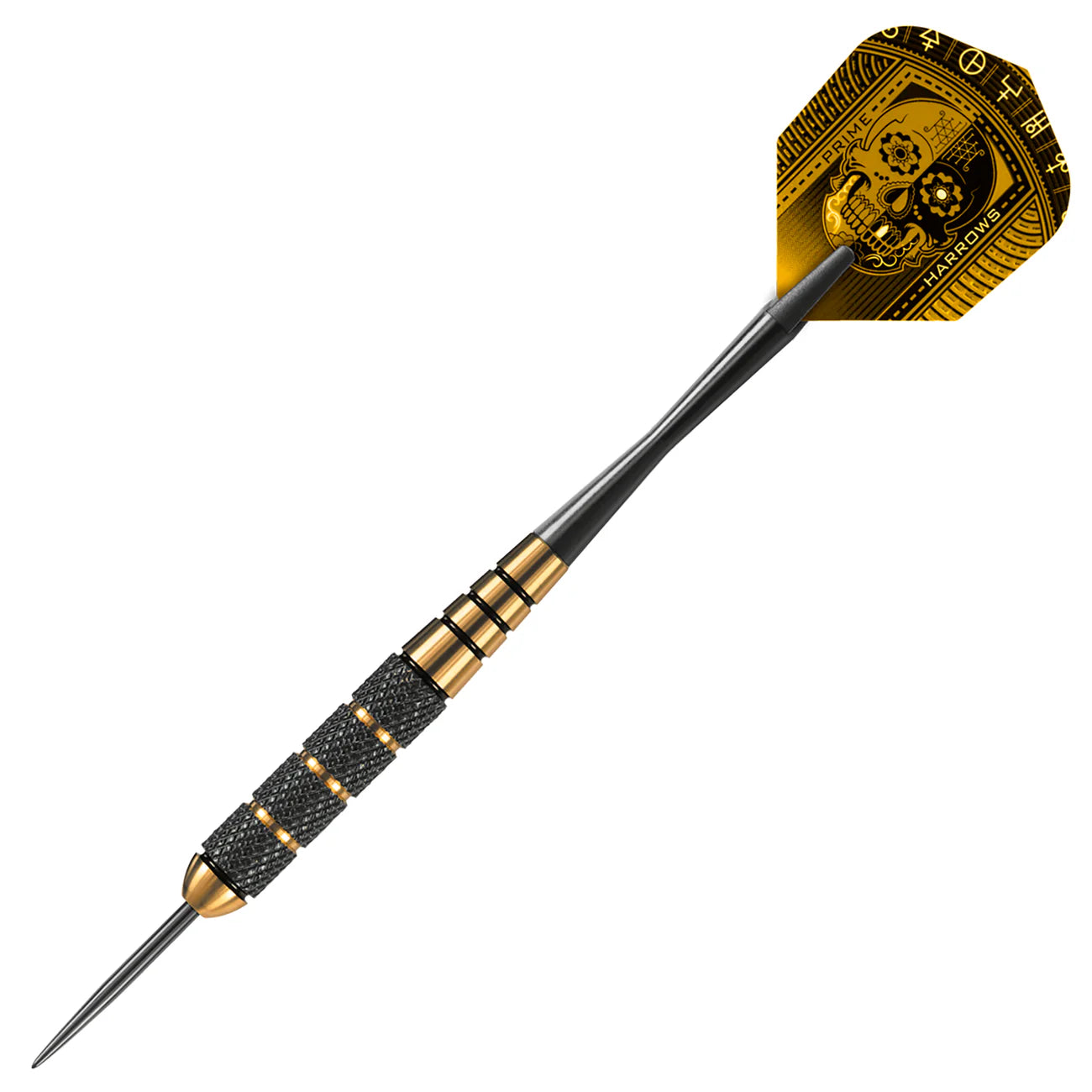 Harrows VooDoo - Steel Tip Darts - Brass - 19g