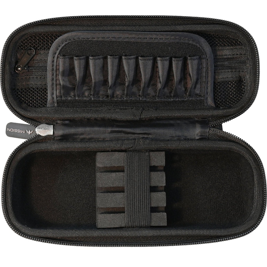 Mission ABS-1 Darts Case - Strong Protection - Metallic Black